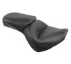 Touring Smooth Vinyl 2-Up Seat - Black - For Honda Stateline Interstate Sabre Touring Smooth Vinyl 2-Up Seat - Black - For Honda Stateline Interstate Sabre