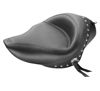 Vintage Concho Studded Vinyl Solo Seat - Black - For 04-20 Harley XL XR Vintage Concho Studded Vinyl Solo Seat - Black - For 04-20 Harley XL XR