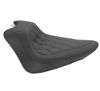 Tripper Diamond Synthetic Leather Solo Seat - For 12-17 Harley FLS 11-13 FXS Tripper Diamond Synthetic Leather Solo Seat - For 12-17 Harley FLS 11-13 FXS