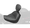 Vinyl 2-Up Seat w/Backrest - For 18-19 HD FXFB Softail Fat Bob Vinyl 2-Up Seat w/Backrest - For 18-19 HD FXFB Softail Fat Bob