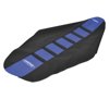 6-Rib Water Resistant Seat Cover Black/Blue - For Yamaha YZ125 YZ250/X