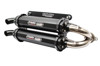 Dual Cerakote Black Aluminum Slip On Exhaust - For 20-22 Polaris RZR Pro XP
