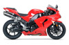 Black M2 Carbon Fiber Dual Bolt On Exhaust - 06-07 Kawasaki ZX10R Black M2 Carbon Fiber Dual Bolt On Exhaust - 06-07 Kawasaki ZX10R