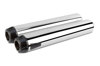 Comp-S Dual Chrome Slip On Exhaust - For 12-18 Honda Goldwing Comp-S Dual Chrome Slip On Exhaust - For 12-18 Honda Goldwing