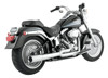Pro Pipe Chrome Full Exhaust w/ O2 Plugs Pro Pipe Chrome Full Exhaust w/ O2 Plugs