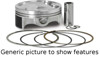 Piston Kit Tc125 Exc/Sx125 - 14-17 Husqvarna TC 125, 17-up KTM 125 SX Piston Kit Tc125 Exc/Sx125 - 14-17 Husqvarna TC 125, 17-up KTM 125 SX