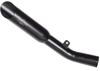 Black Shorty 3/4 Slip On Exhaust - For 08-22 Suzuki GSXR600/750