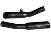 Black Dual Shorty Slip On Exhaust - For 12-21 ZX14