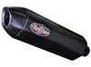 Black Performance 3/4 Slip On Exhaust - For 06-07 GSXR600/750 Black Performance 3/4 Slip On Exhaust - For 06-07 GSXR600/750