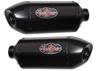 Black Performance Dual Slip On Exhaust - For 09-14 Yamaha R1 Black Performance Dual Slip On Exhaust - For 09-14 Yamaha R1