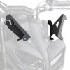 Dark Smoke VStream+ Sport Windscreen - For Yamaha FZ-09 / MT-09
