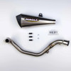 Evo Megaphone Stainless Steel/Carbon Fiber Full Exhaust - for 17-20 Honda Grom Evo Megaphone Stainless Steel/Carbon Fiber Full Exhaust - for 17-20 Honda Grom