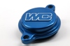 Blue Oil Filter Cover - For Yamaha YZ & WR 250 & 450 EFI