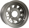 DELTA WHEEL SILVER FRONT 12X7 4+3 4/156