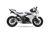 Street Alpha T Stainless Slip On Exhaust - For 18-21 Suzuki GSX250R