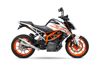 Street Alpha T Stainless Slip On Exhaust - For 17-20 KTM RC390 & 390 Duke