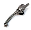Zeta Pivot FP Forged Shorty Brake Lever Gray Fits KTM & Husqvarna Brembo