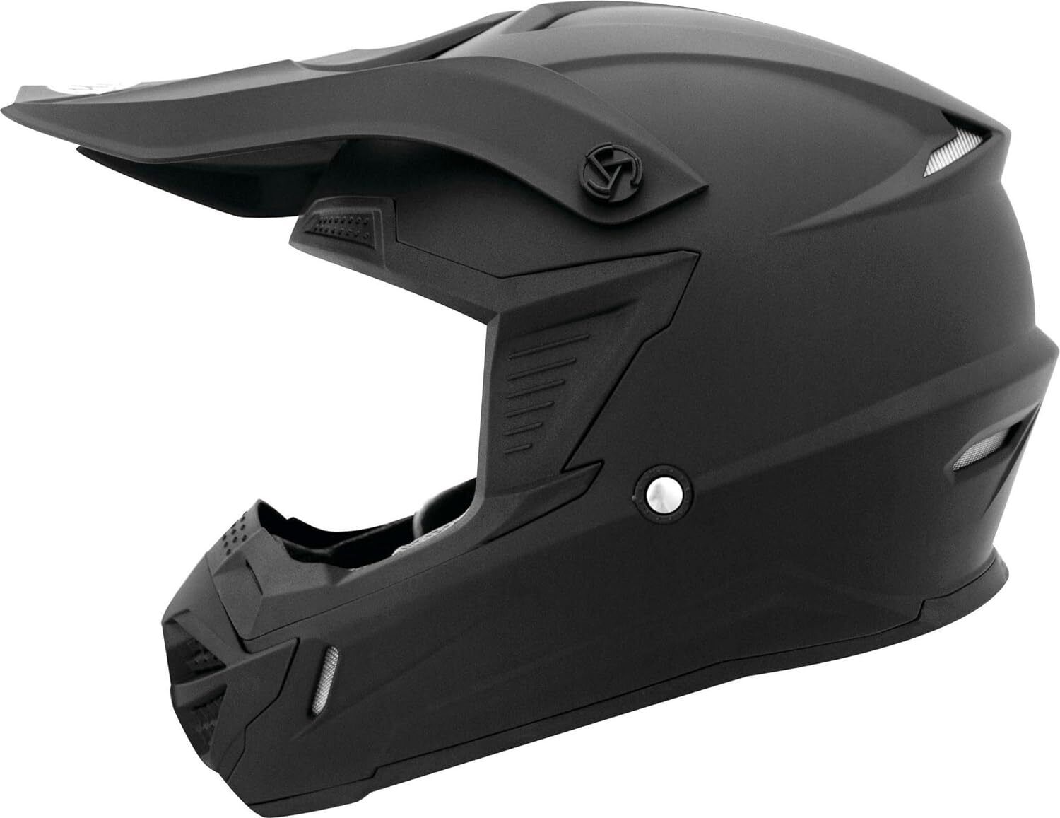 THH T730X Full Face Helmet Flat Black Large - Click Image to Close