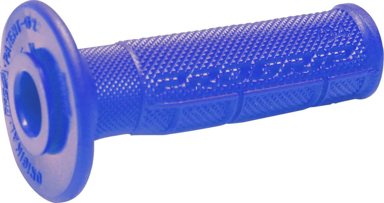 Pro Grip 794 MX Grips Blue 7/8in Bars - Blue half waffle grips for 7/8in handlebars - Click Image to Close