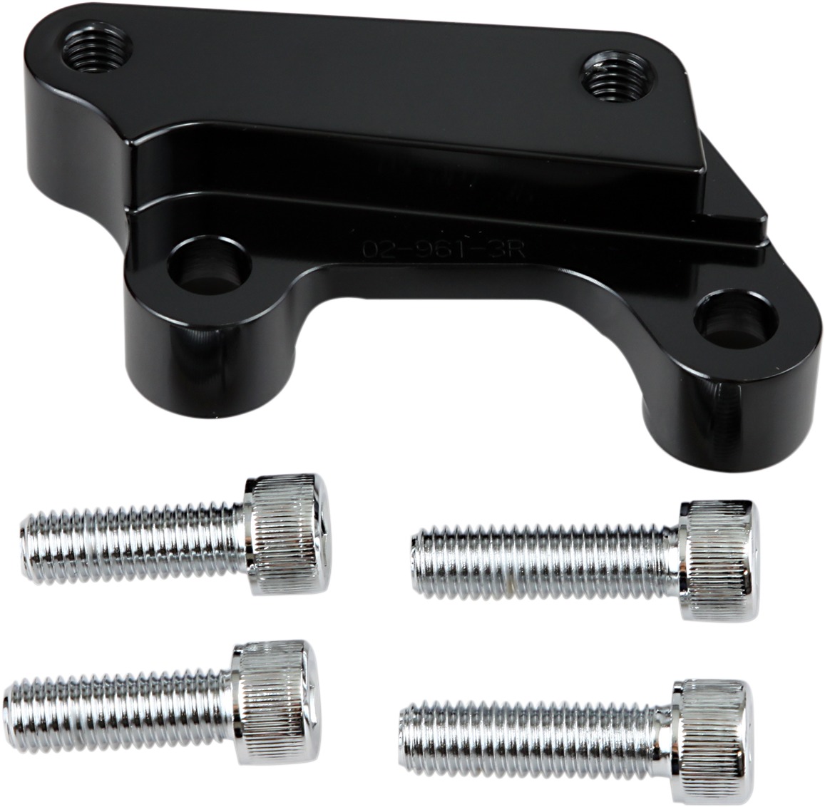 Arlen Ness 14 Inch Brake Caliper Adapter Kit Black For Harley FLTRX FLHTK - Adapter kit for 14 in rotors For Harley FLTRX FLHTK - Click Image to Close