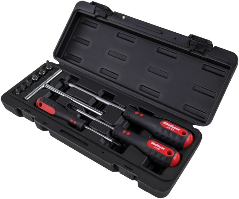 BikeMaster JIS Screwdriver Kit - Precision JIS screwdriver set for Japanese vehicles - Click Image to Close