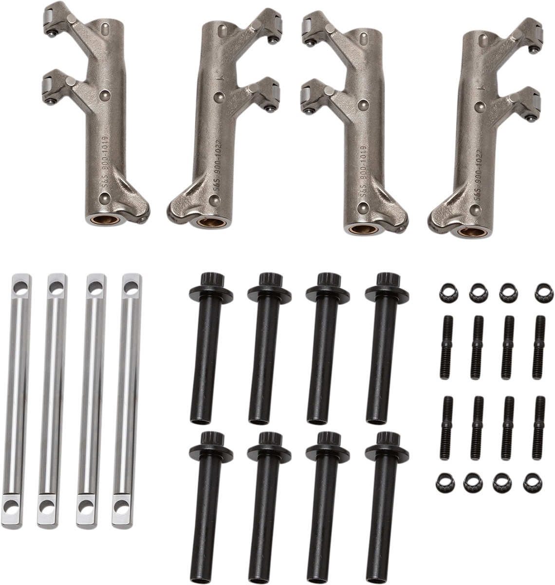 S&S Cycle Rocker Arm Guardian Kit For Harley M8 Models - Click Image to Close