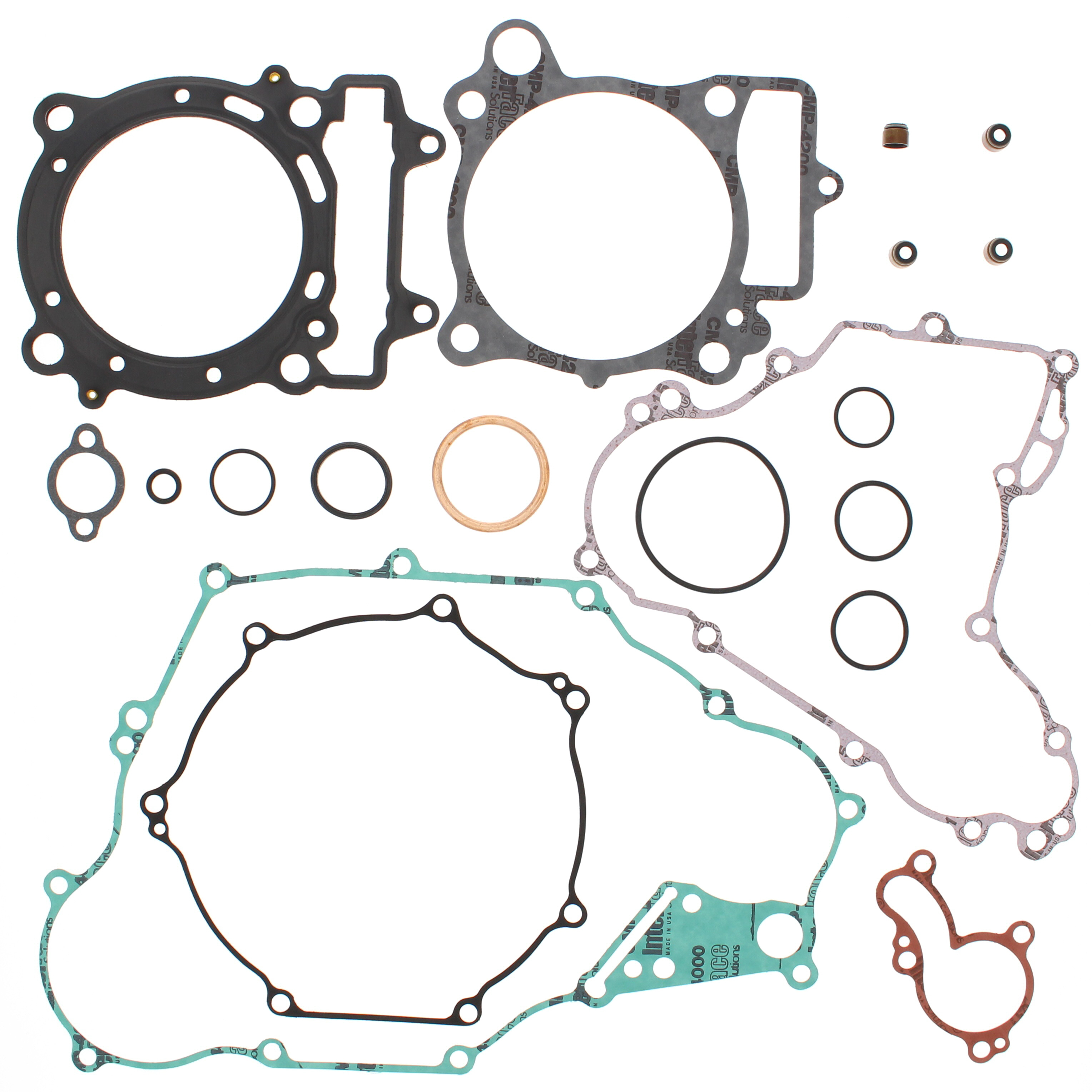 Vertex Complete Gasket Kit Fits 08-14 Kawasaki KFX450R - Click Image to Close