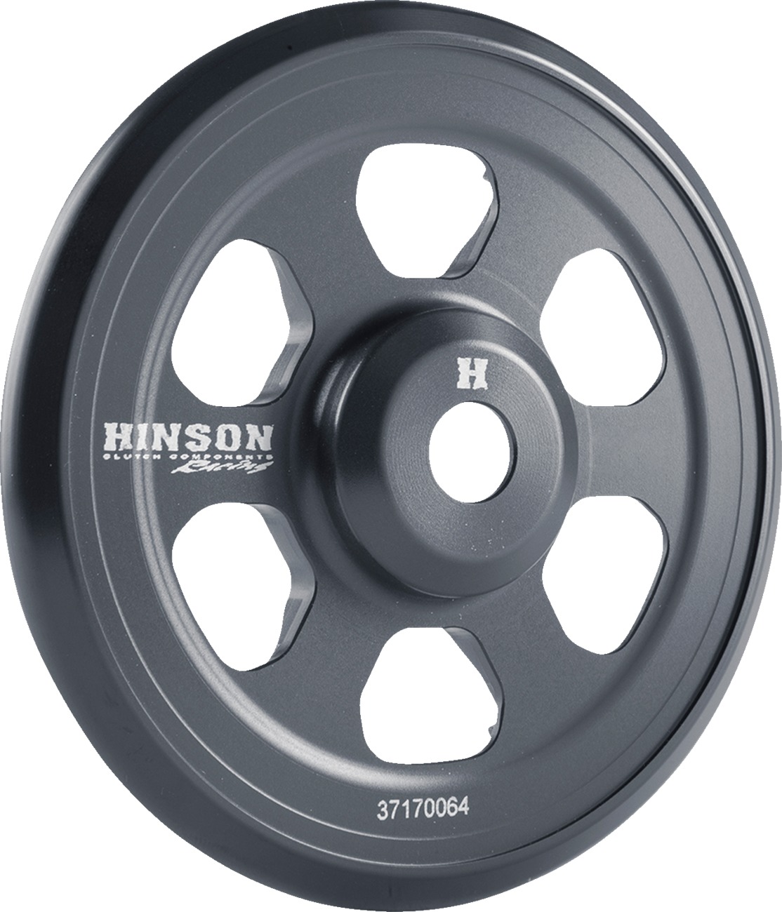 Hinson Billetproof Pressure Plate Black For Yamaha YZ450F 2023 - Billetproof clutch pressure plate For Yamaha YZ450F 2023 - Click Image to Close