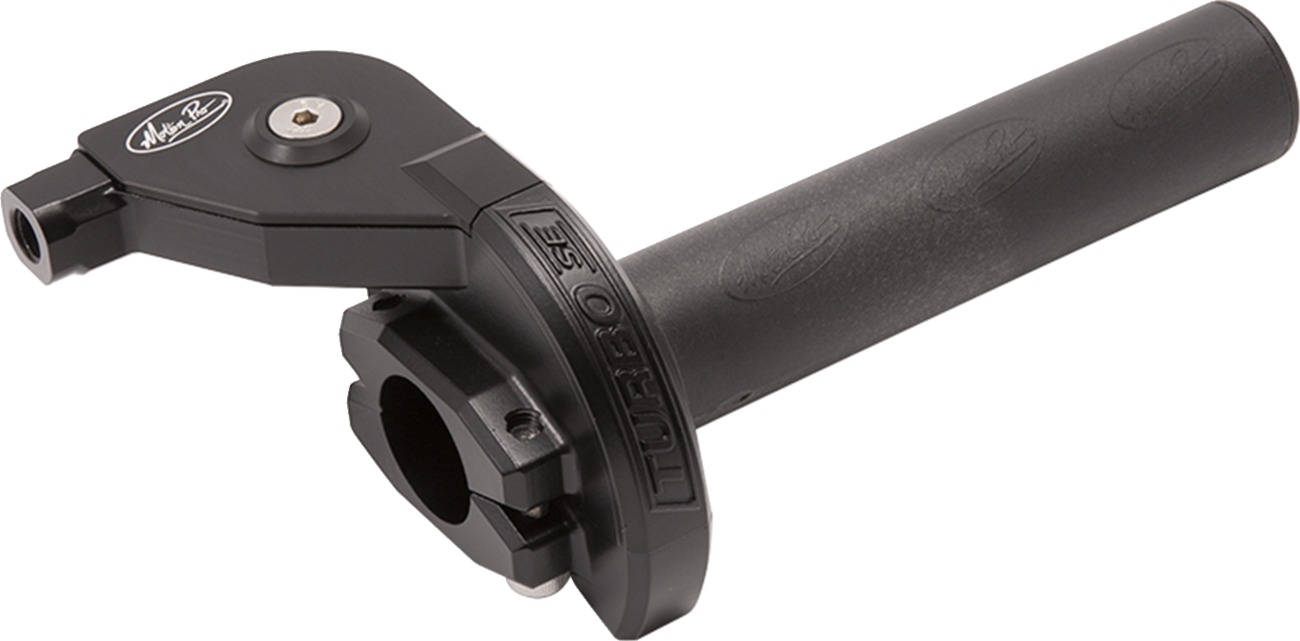 Motion Pro Turbo SE Throttle Black for 7/8" Bars Off-Road/ATV - Throttle kit for 7/8" bars, fits 20-38mm carbs - Click Image to Close