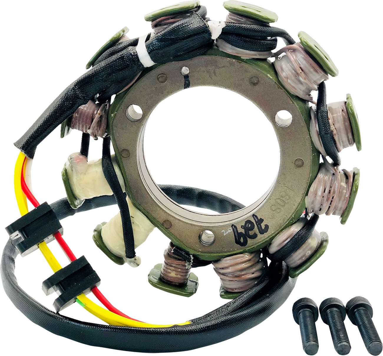 Rick's Motorsport Electrics Stator For Kawasaki KLR250 - Replacement stator for Kawasaki KLR250 - Click Image to Close