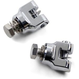 Kuryakyn Short Magnum Peg Mount Chrome Pair 1/2in-13 Bolts