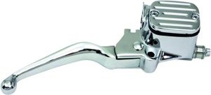 Bikers Choice Chrome Handlebar Master Cylinder 9/16 Bore For 96-10 Harley