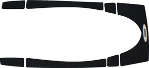 WSM Traction Mat Set Black For Sea-Doo RXP 2005 - Traction mat set in black For Sea-Doo RXP 2005