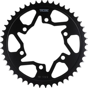 Vortex Steel Rear Sprocket 520 46T Black For Yamaha MT-03 and More - 46T 520 steel rear sprocket For Yamaha MT-03 and more