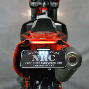 New Rage Cycles Fender Eliminator Kit Black Fits 20-23 KTM 250/350/450/500 EXC-F