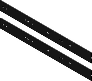 KFI 60 Inch Universal Plow Wear Bar Black Steel - Universal 60" wear bar for KFI, Moose, Warn plows