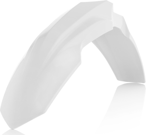 Front Fender - White - For Most 17+ Honda CRF