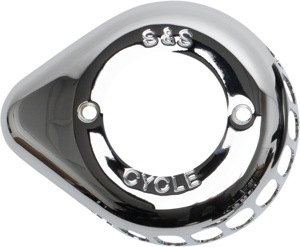 S&S Air Stinger Teardrop Chrome Air Cleaner Cover - Replacement cover for Air Stinger Stealth kits