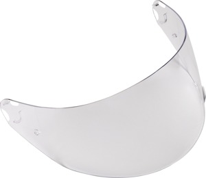 Moose Air Intake Helmet Shield Clear One Size Adult - Replacement shield for Moose Air Intake helmets
