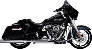 Vance & Hines Dresser Duals PCX Chrome Exhaust Fits 17-22 HD Touring