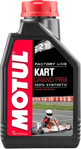 Motul Kart Grand Prix 2T 1L 100% Synthetic Ester 2-Stroke Oil - 1L synthetic ester oil for 2-stroke kart engines
