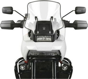 VStream Low Clear Bead Windshield 13.75" by National Cycle