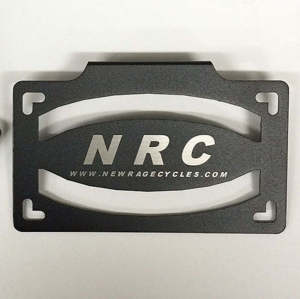New Rage Cycles Fender Eliminator Bracket Black Fits 11-14 Ducati 1199 Panigale