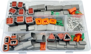 Rick's Motorsport Universal Wiring Connector Kit - Universal electrical connector kit for 14-20 ga wire