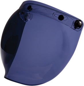 Z1R 3-Snap Flip-Up Bubble Shield Smoke For Drifter, Jimmy, Saturn - Bubble shield for Z1R 3-snap helmets