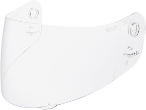 ICON Proshield Clear Outer Shield One Size - Fits select ICON helmets with Prolock system