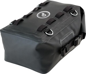 Giant Loop Revelstoke Dry Bag 16L Black - 16L waterproof roll-top bag for motorcycles, ATV, UTV