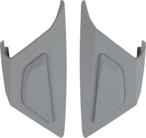ICON Elsinore Helmet Top Vent Assembly Matte Gray One Size - Replacement top vent for ICON Elsinore helmets