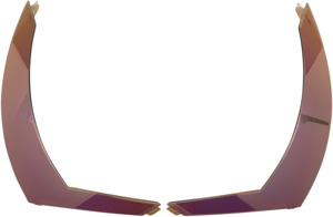 Icon Airform Helmet Rear Spoiler RST Purple One Size - Replacement rear spoiler for Icon Airform helmets