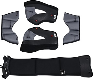 ICON Variant Pro Helmet Interior Liner Set XL Black - Replacement liner set for ICON Variant Pro helmets XL
